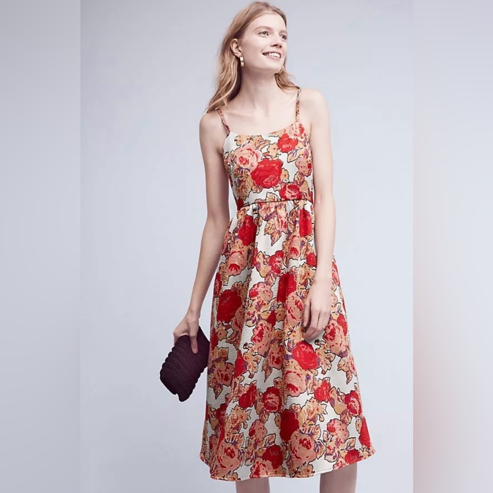 Rachel Antonoff NEW Floral Brocade Dress Size 2 - Picture 1 of 12